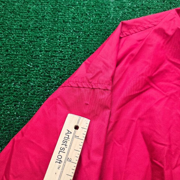 St Louis Cardinals Windbreaker Jacket Mens 2XL Red Pullover MLB Baseball V-Neck - Picture 7 of 9